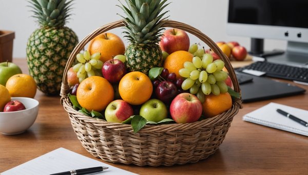 Panier de fruits au bureau : boostez le bien-être au travail